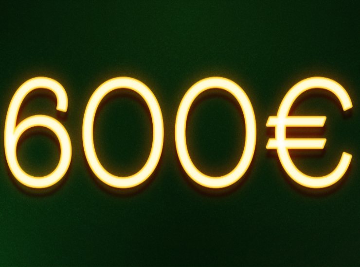 bonus di 600 euro per le famiglie