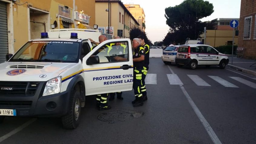 protezione civile regione Lazio