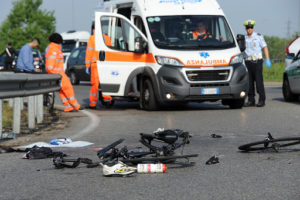 ciclista ucciso