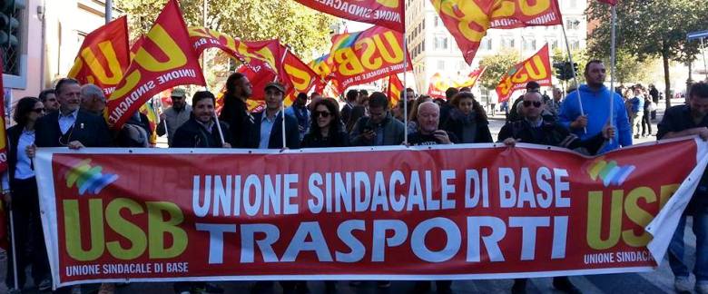 sciopero Trasporti sindacati di Base