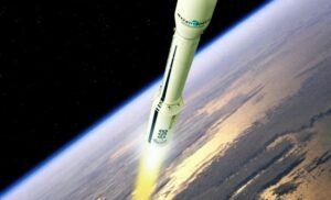 Vega vettore lanciatore di satelliti in orbita spaziale