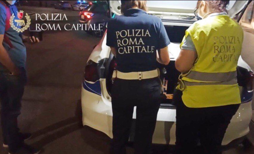 Trastevere e Ponte Milvio, Polizia Roma Capitale