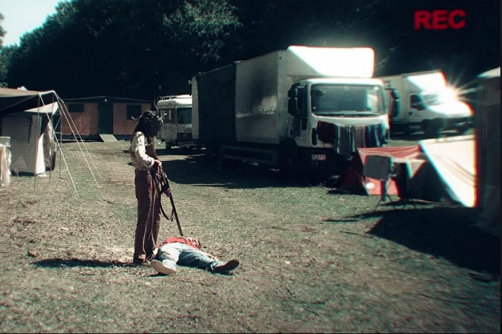 una scena dal film
