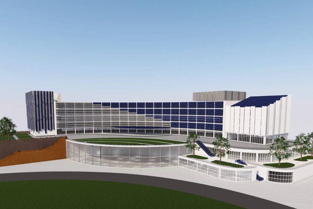 Il progetto grafico del Nuovo Ospedale Tiburtino di Tivoli