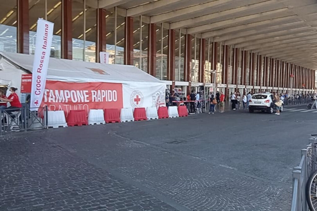 Tamponi gratis stazione Termini