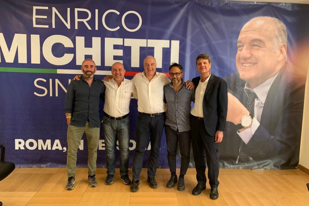 Massimo Cimini, Fulvio Giuliano, Enrico Michetti, Daniele Laureti, Avv. Gino Giuliano