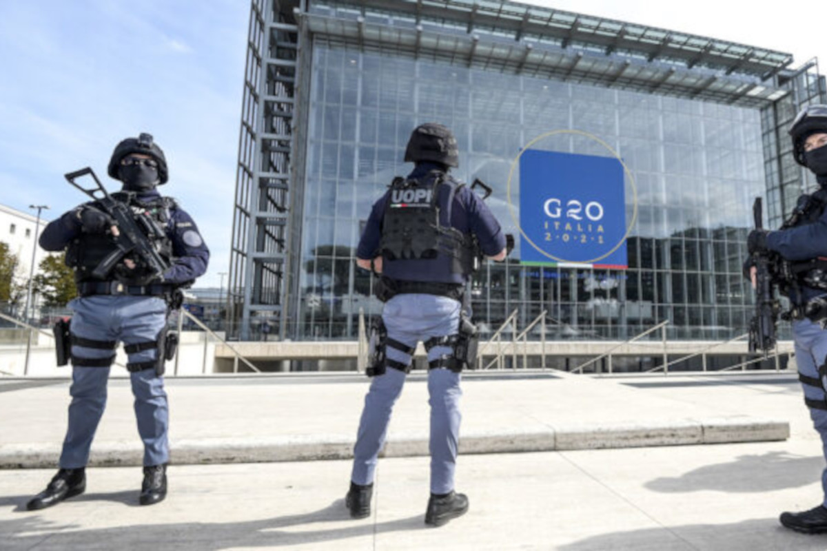 IL G20 ALLA NUVOLA, CONTROLLI DI POLIZIA UOPI