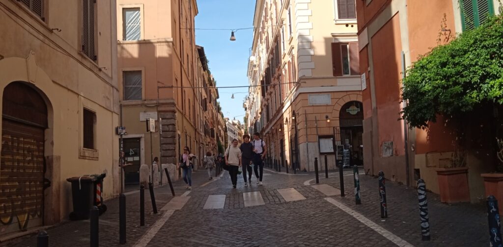 via del centro di Roma