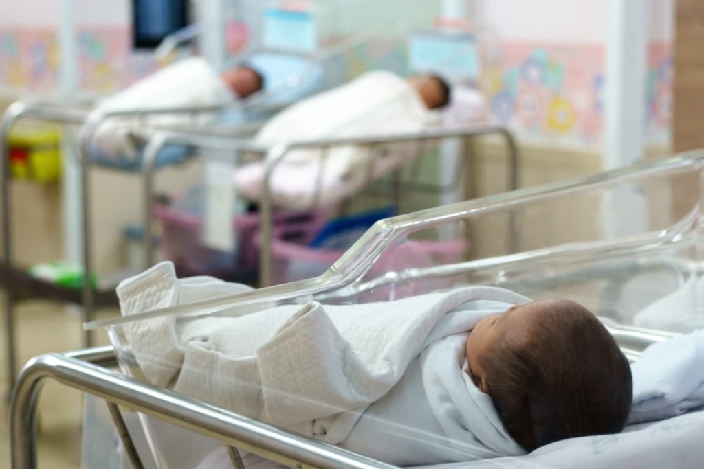 Neonata in ospedale