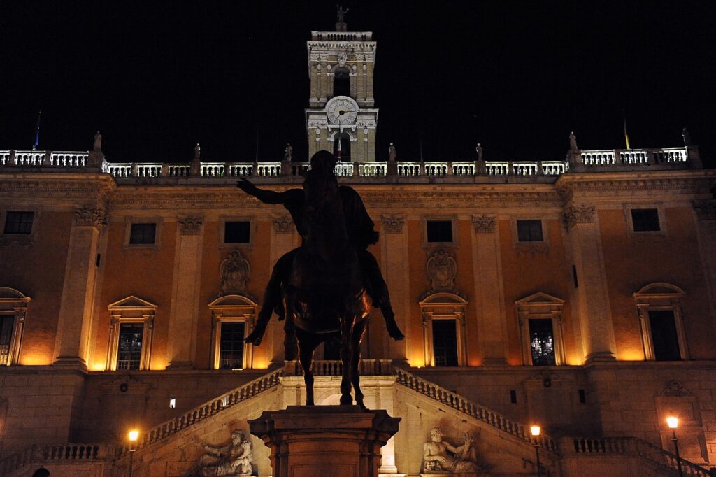 palazzo senatorio in campidoglio