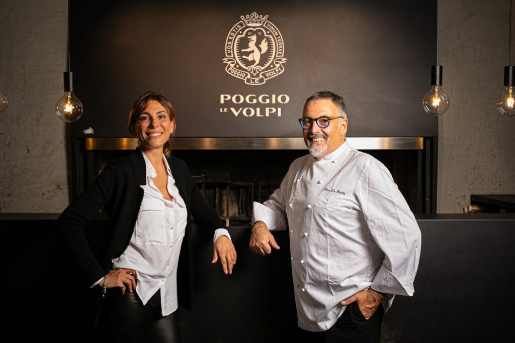 Poggio Le Volpi, Epos Bistrot, Rossella Macchia e Dino De Bellis