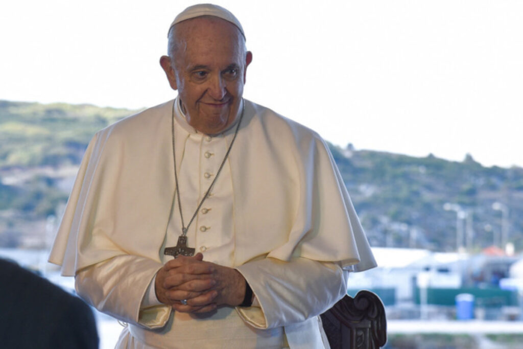 Papa Francesco a Lesbo