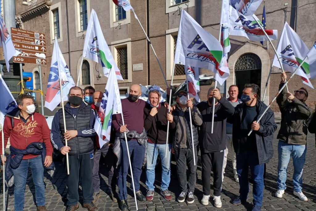 Tassisti manifestazione Tpnl Fast Confsal