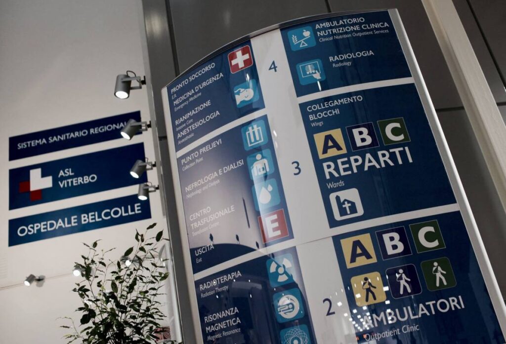 Ospedale Belcolle a Viterbo