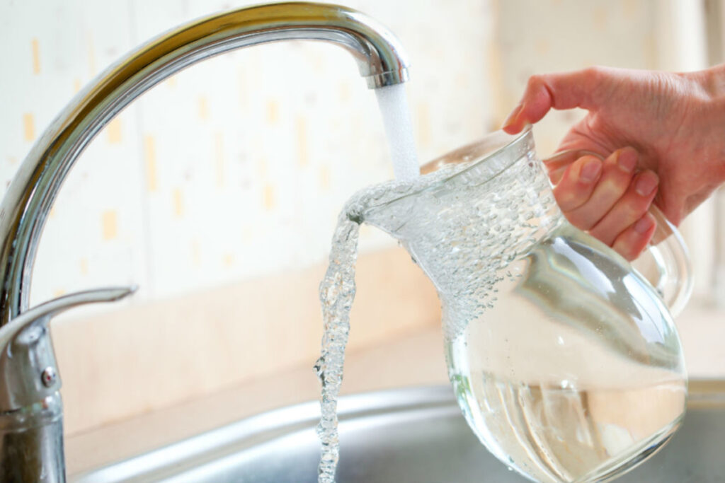 acqua dal rubinetto di casa