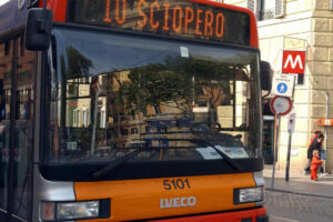 Autobus Sciopero trasporto pubblico Roma