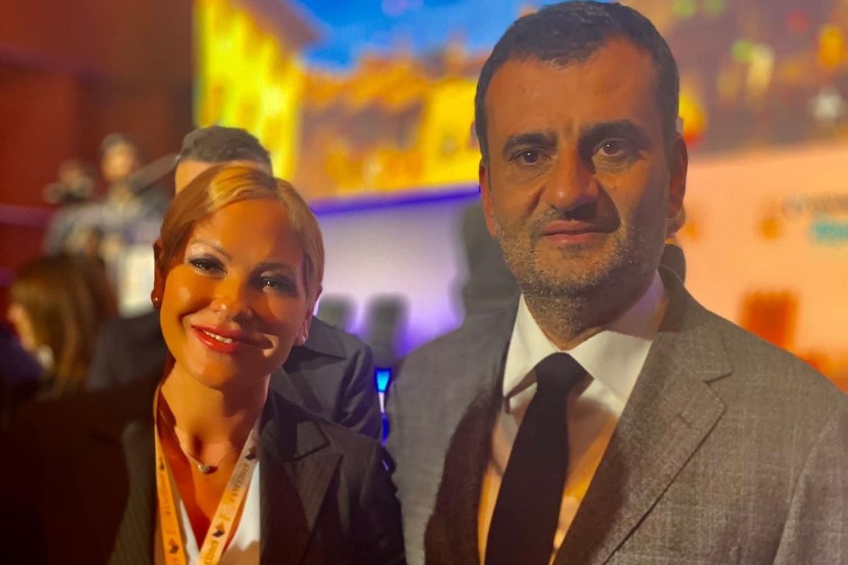 Lubiana Restaini e Antonio Decaro