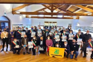 i sindaci dei comuni del Lazio premiati a Ecoforum