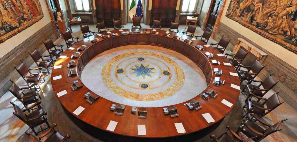 Aula del Consiglio dei Ministri