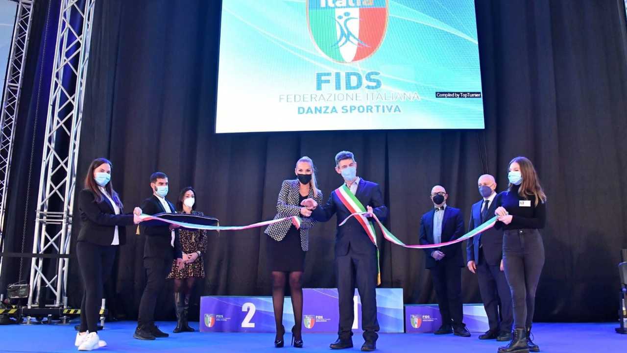 Taglio del nastro Campionati Italiani Federdanza 2022