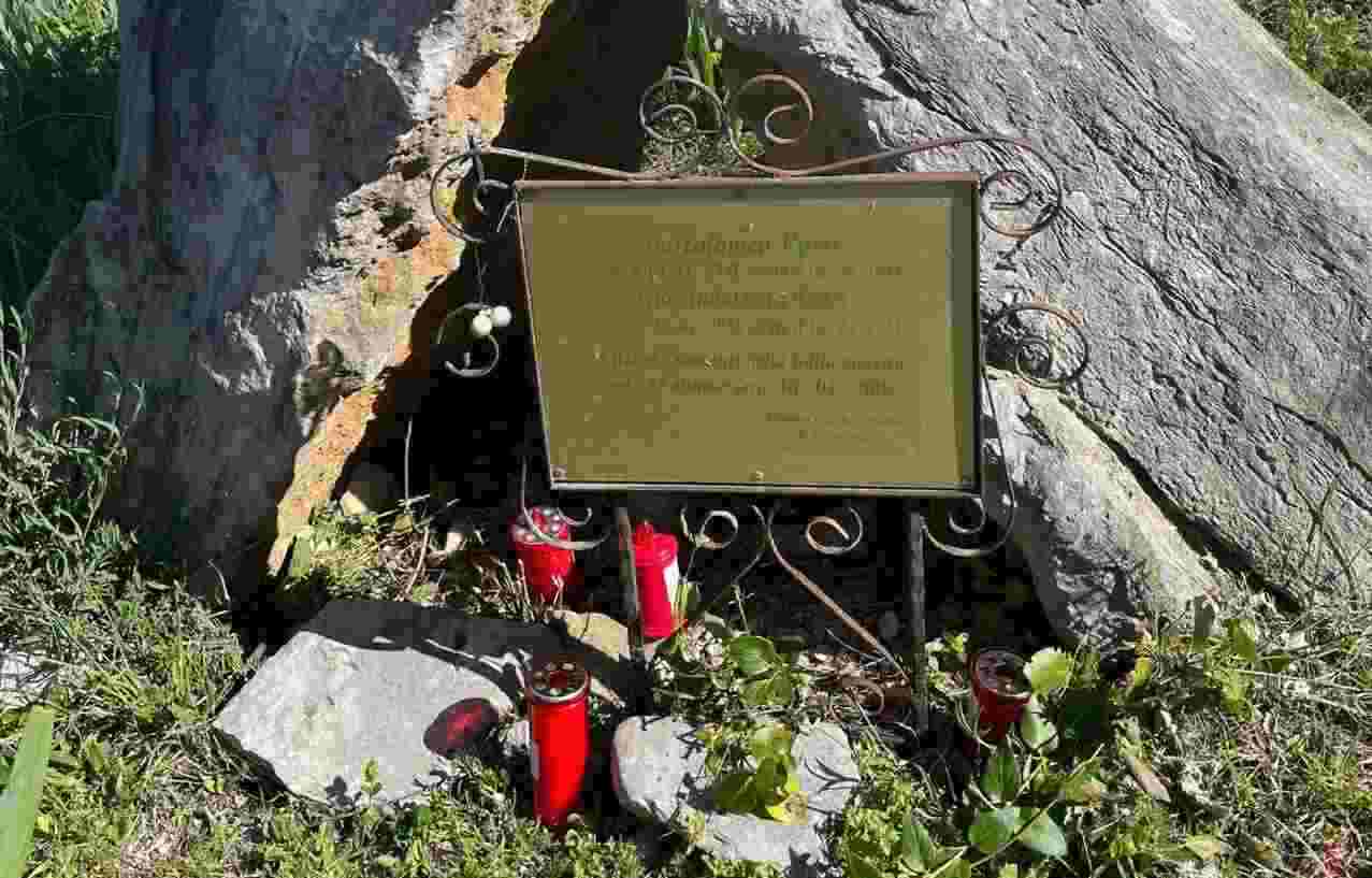 Targa commemorativa a Roccagorga