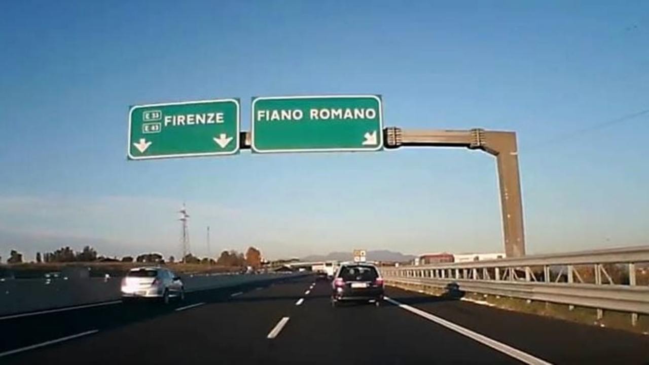 Fiano Romano autostrada