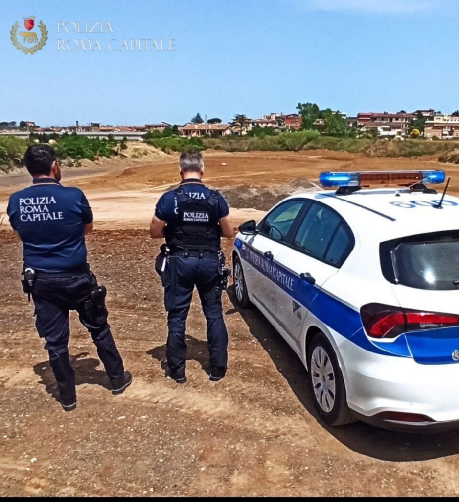 discarica abusiva a casal lumbroso