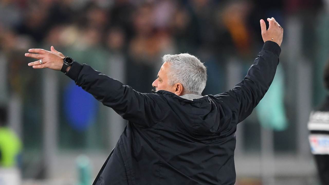 Roma-Leicester Josè Mourinho