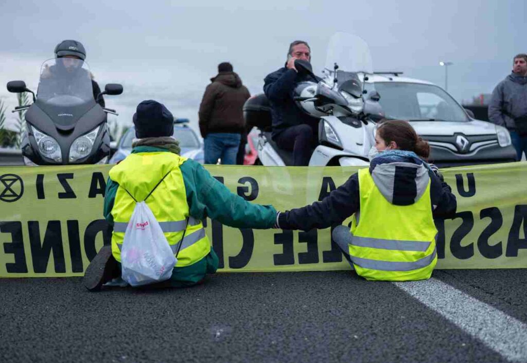 Ultima Generazione, manifestazione