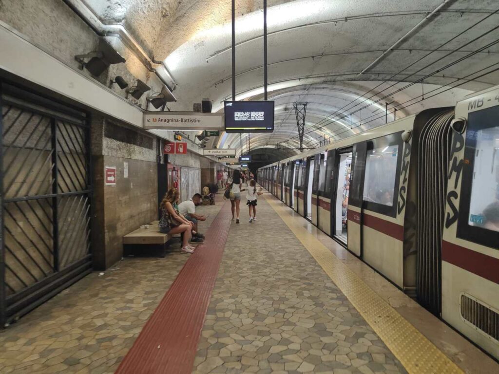 metro roma fermata termini