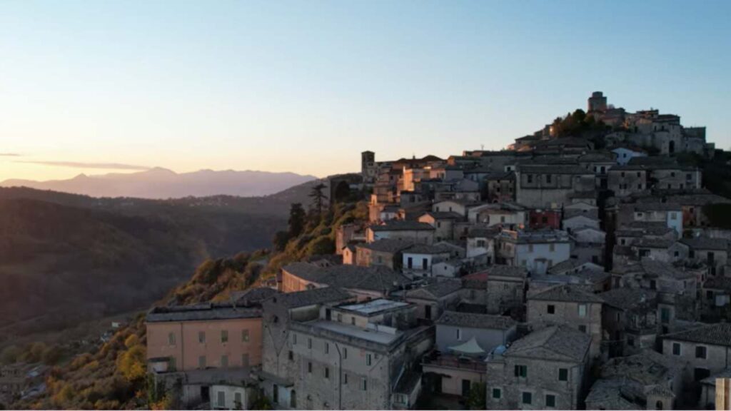 Monte San Giovanni Campano, veduta dall'alto