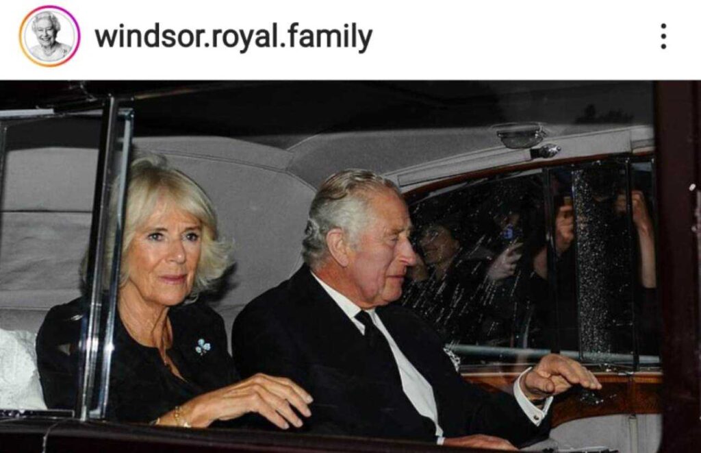 Camilla Parker Bowles e Re Carlo III