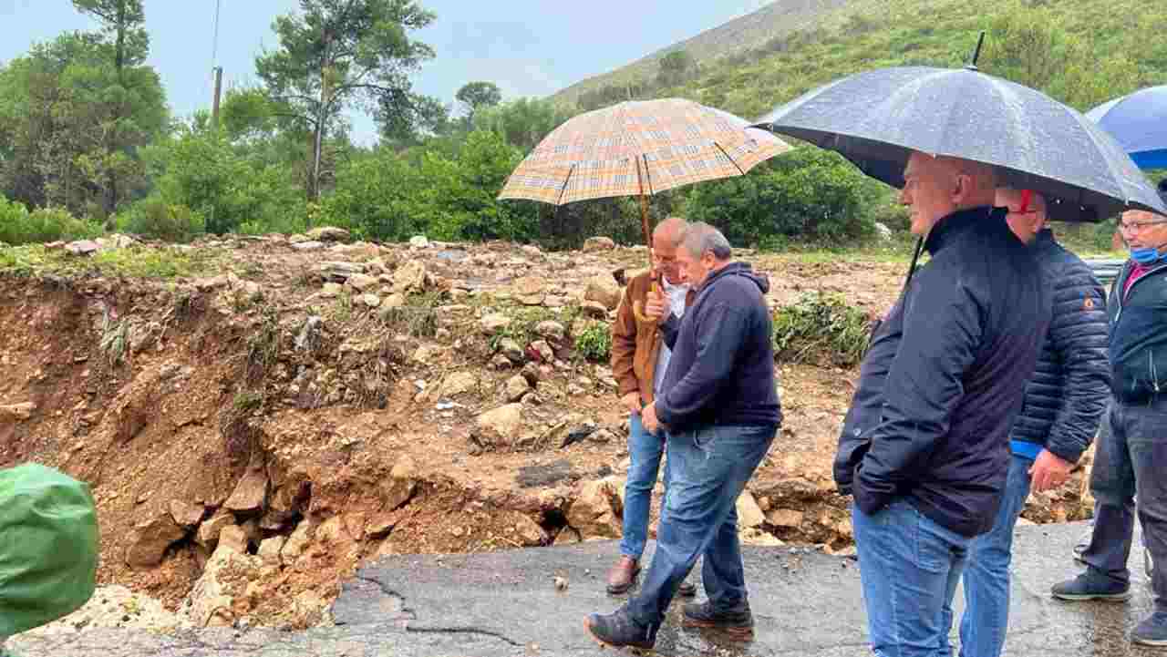 Maltempo, Daniele Leodori visita le zone colpite dal maltempo in provincia di Latina