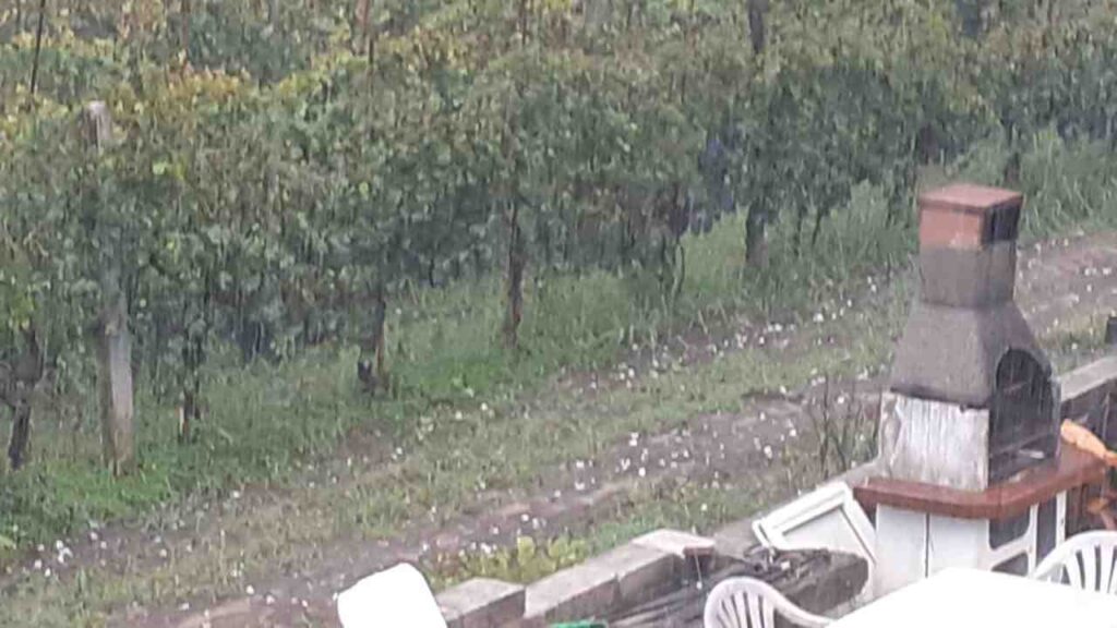 Grandinata in Ciociaria