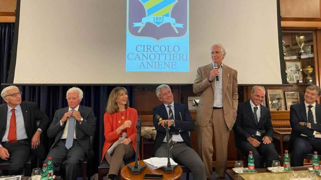 Convegno al Circolo Canottieri Aniene, Giovanni Malagò