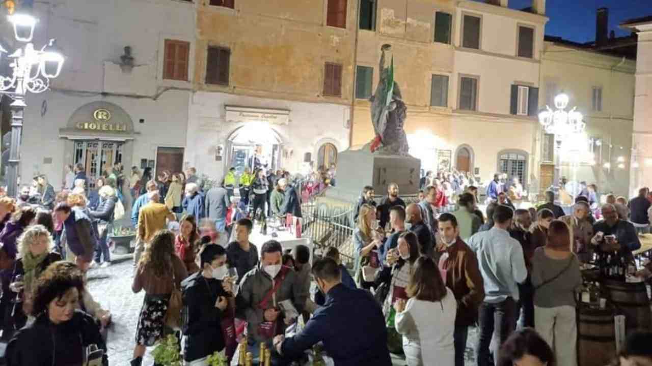 Monte Porzio Catone, festa in piazza