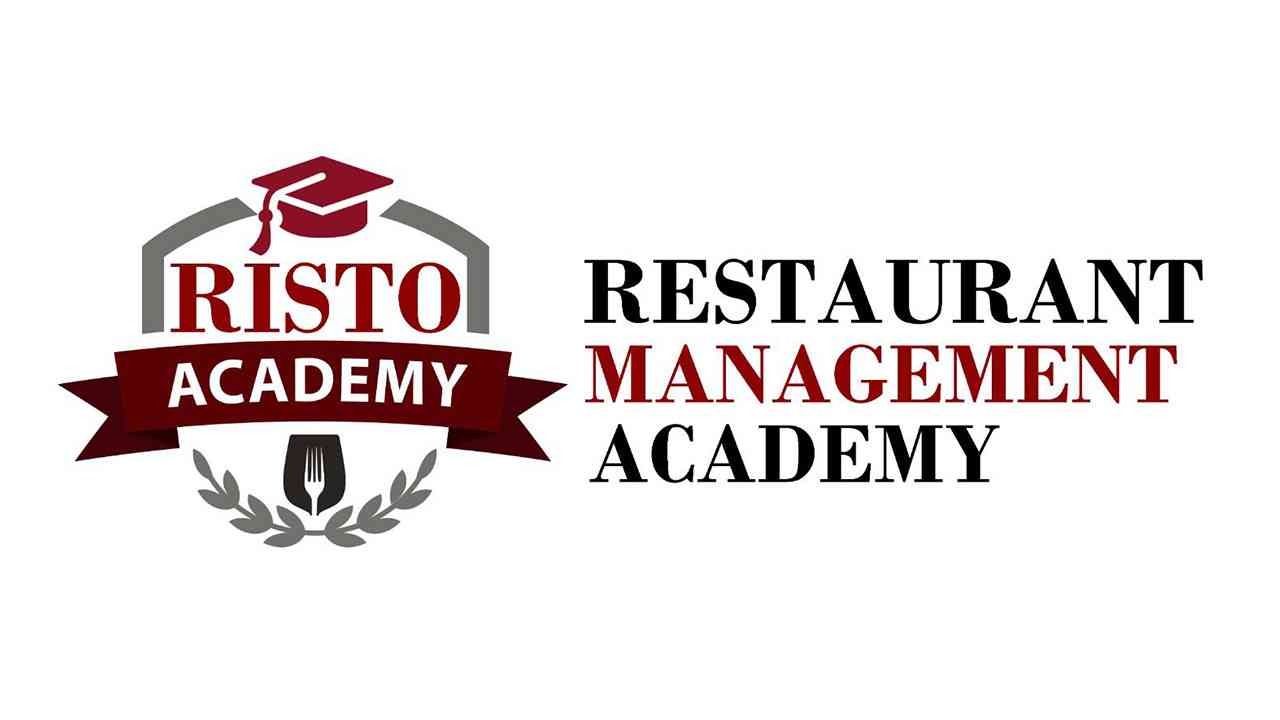 Logo istituzionale di Ristoacademy, scuola per ristoratori presenti a Roma