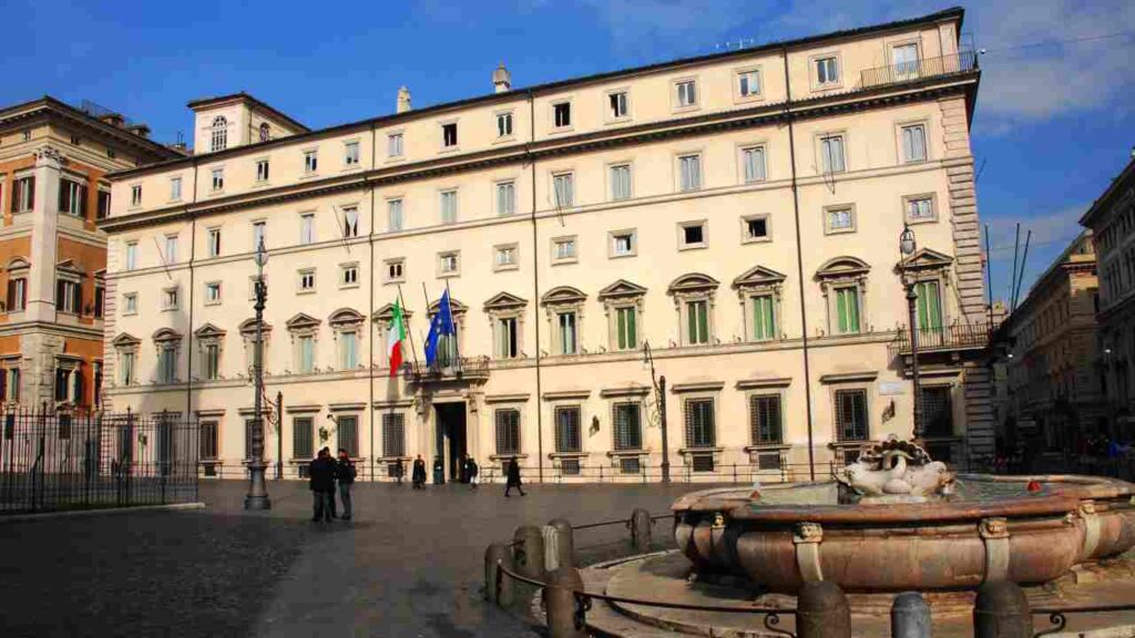 Palazzo Chigi a Roma
