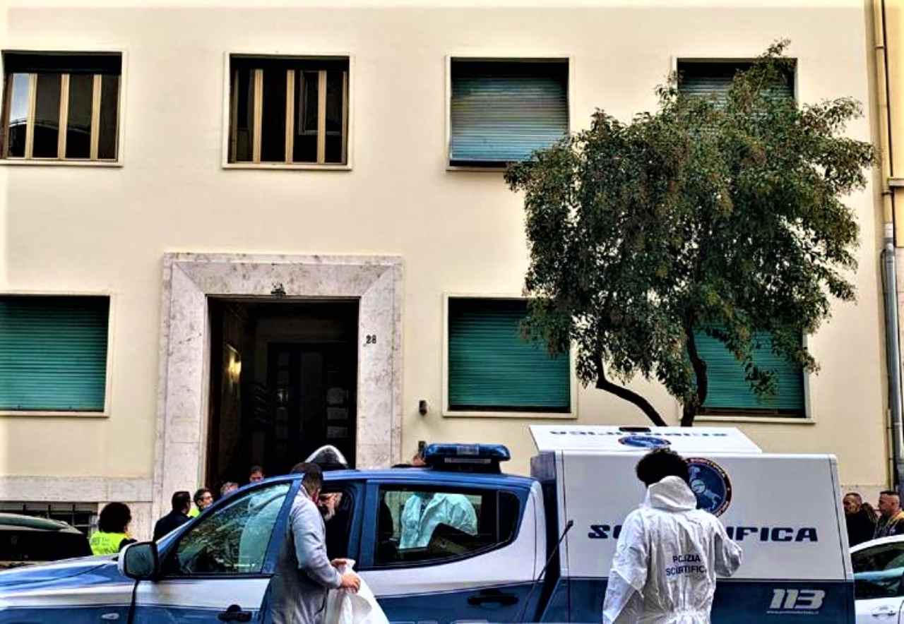 Polizia Scientifica nei tre omicidi nel quartiere Prati a Roma
