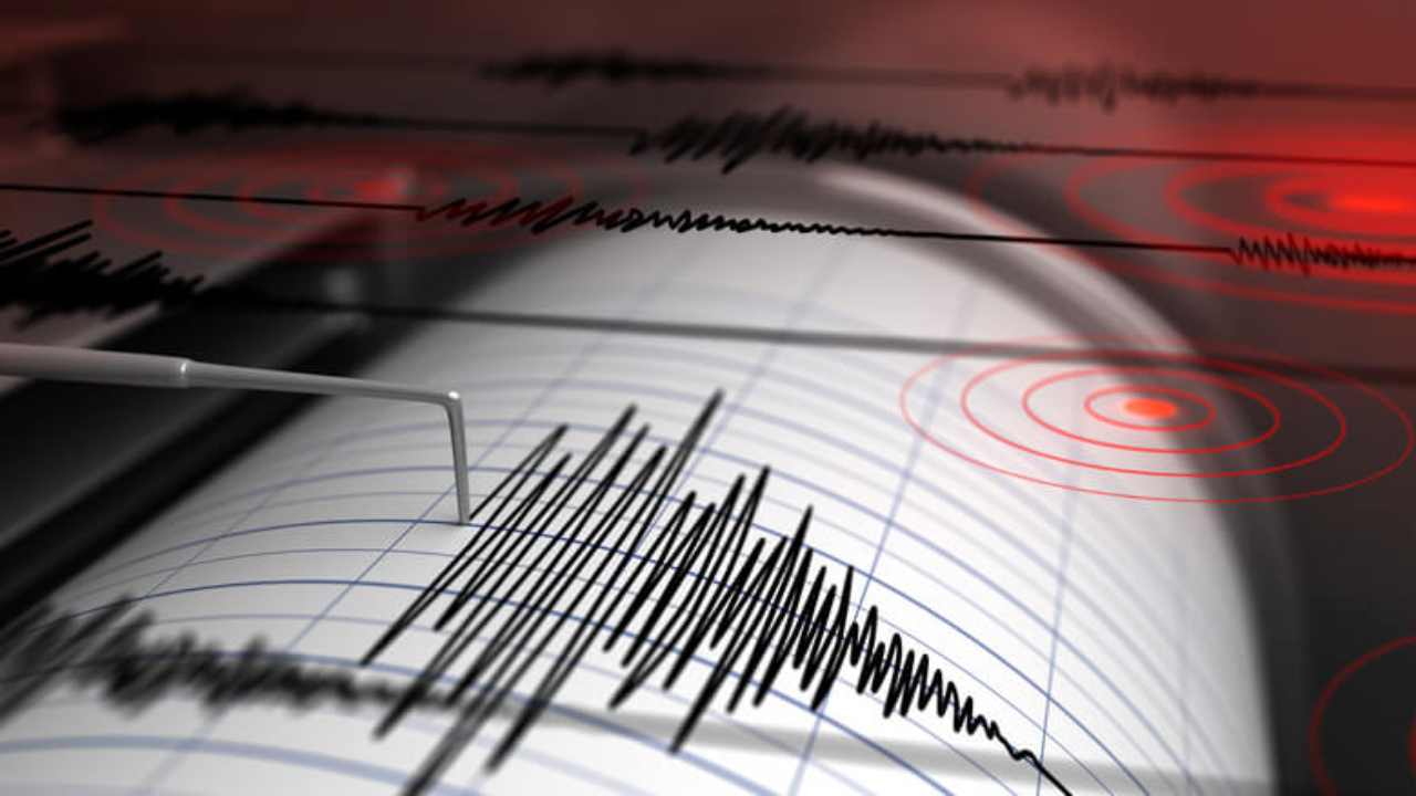 Sismografo che avverte i terremoti