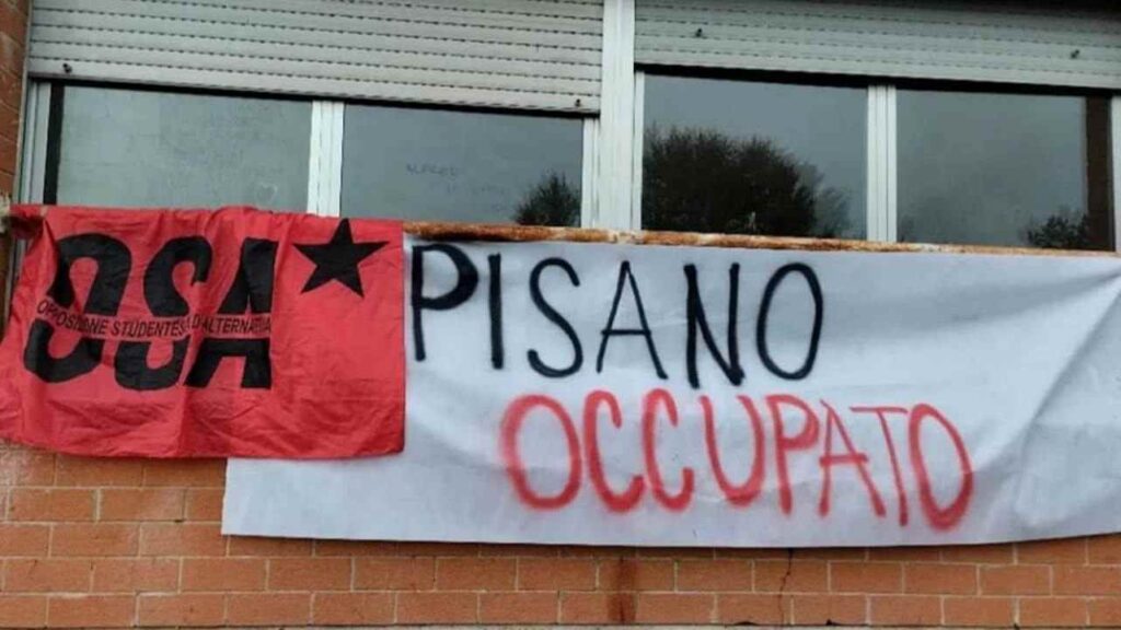 Istituto Pisano occupato