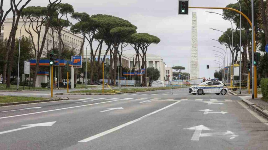 Via Cristoforo Colombo a Roma