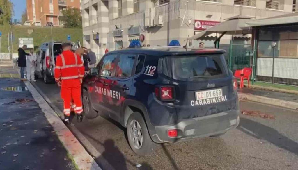 Carabinieri intervenuti nel triplice omicidio a Fidene, Roma