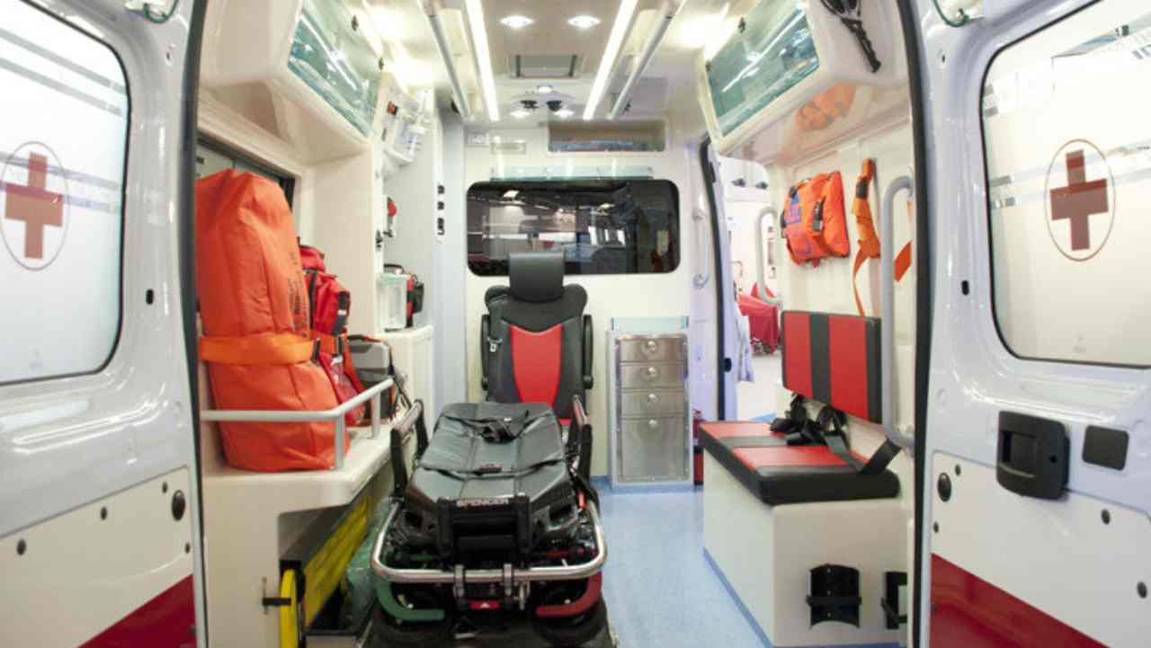 Interno ambulanza