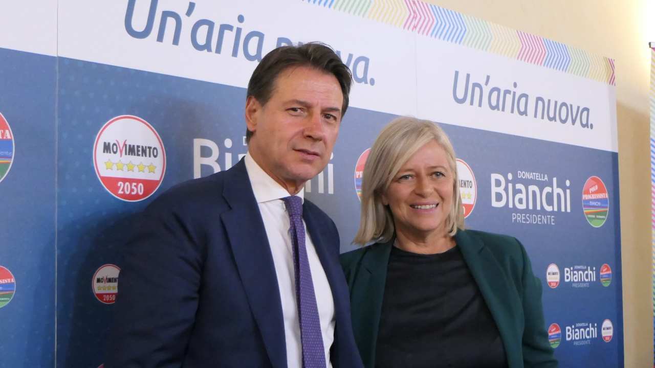 Donatella Bianchi e Giuseppe Conte