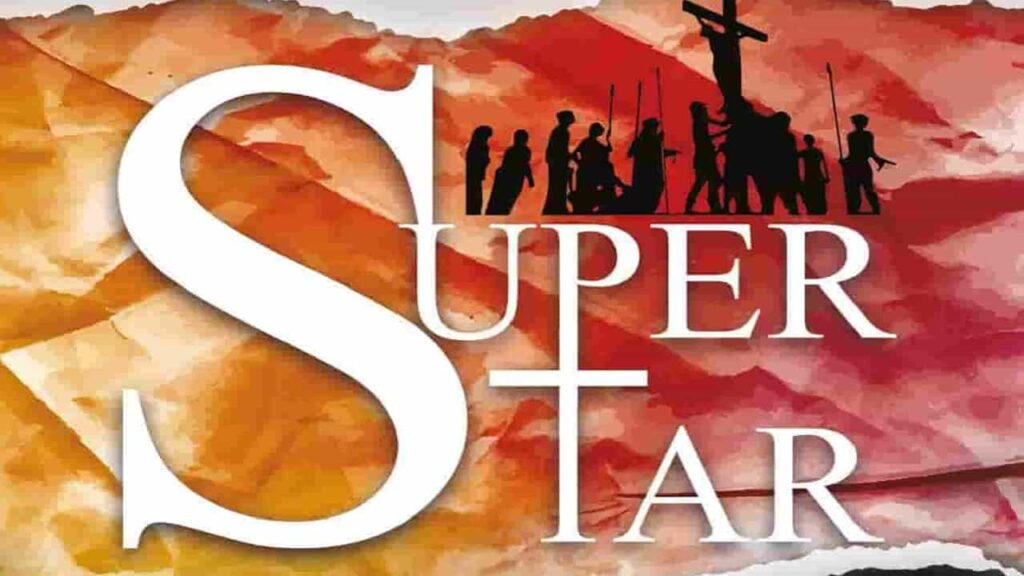 Locandina dello spettacolo “Superstar” al Teatro Sammarco