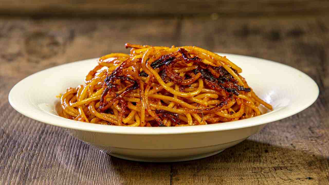 Un piatto di spaghetti
