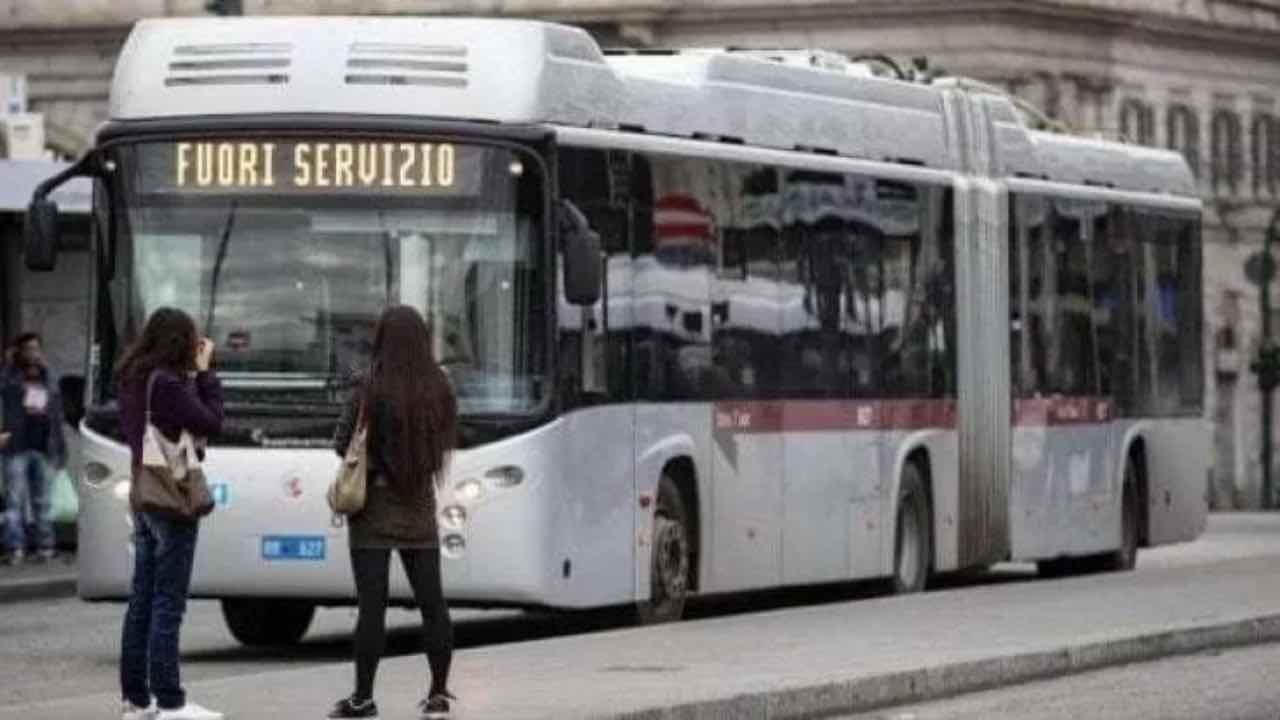 Autobus fuori servizio
