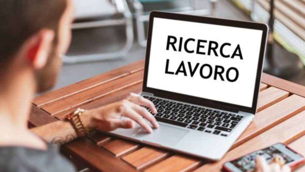 Lavoro, ragazzo al Pc