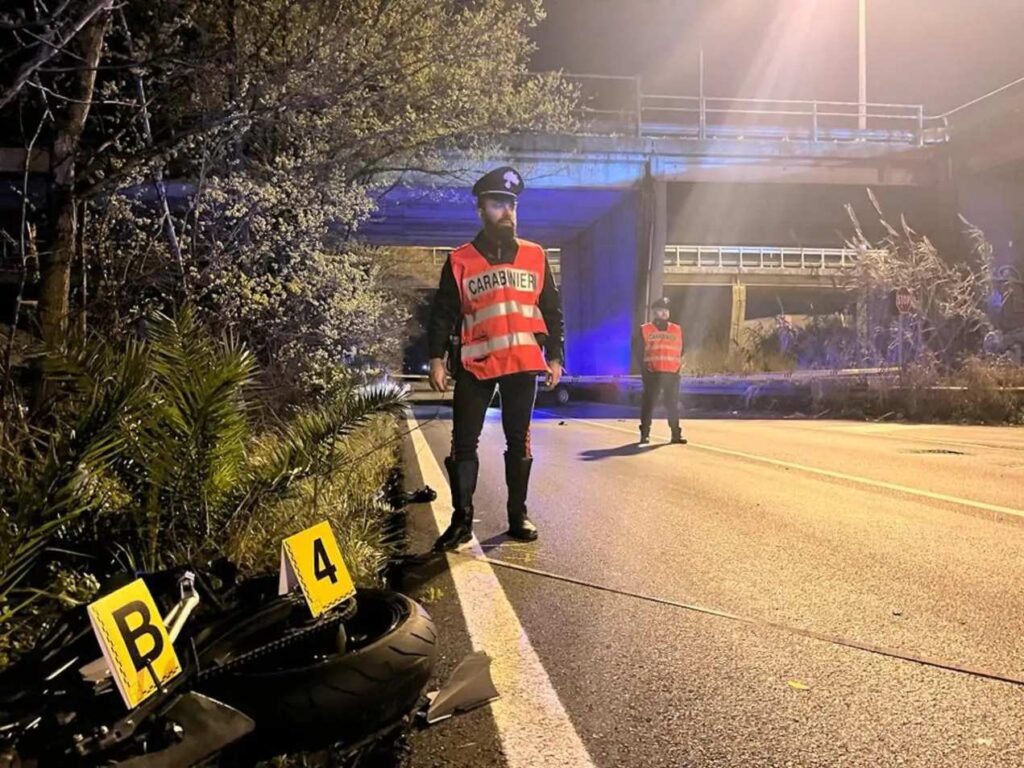 Incidente mortale a Dragona, Carabinieri sul posto